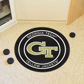 Georgia Tech Hockey Puck Rug - 27in. Diameter, 33176