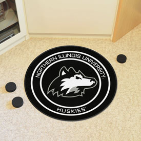 Northern Illinois Hockey Puck Rug - 27in. Diameter, 33198