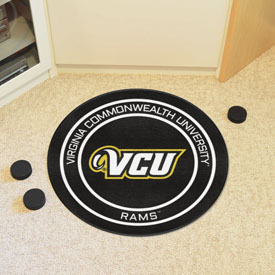 VCU Hockey Puck Rug - 27in. Diameter, 33233