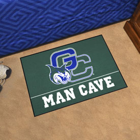 Georgia College Bobcats Man Cave Starter Mat Accent Rug - 19in. x 30in., 33351