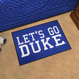 Duke Blue Devils Starter Mat Accent Rug - 19in. x 30in. Slogan Starter Mat, 33401