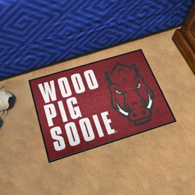 Arkansas Starter Mat Accent Rug - 19in. x 30in. Slogan Design, 33427