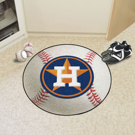 Houston Astros Baseball Rug - 27in. Diameter, 33564