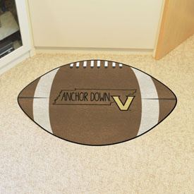 Vanderbilt Commodores  Football Rug - 20.5in. x 32.5in., 33648