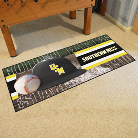 Southern Miss Baseball Runner Rug - 30in. x 72in., 33917