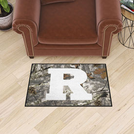 Rutgers Scarlett Knights Camo Starter Mat Accent Rug - 19in. x 30in., 33966