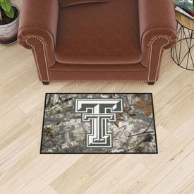 Texas Tech Red Raiders Camo Starter Mat Accent Rug - 19in. x 30in., 33972