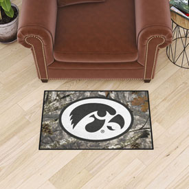 Iowa Hawkeyes Camo Starter Mat Accent Rug - 19in. x 30in., 33979