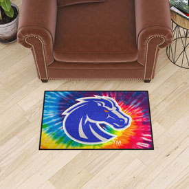 Boise State Broncos Tie Dye Starter Mat Accent Rug - 19in. x 30in., 34016