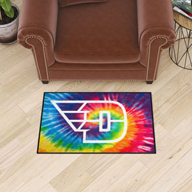 Dayton Flyers Tie Dye Starter Mat Accent Rug - 19in. x 30in., 34023