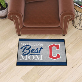 Cleveland Guardians World's Best Mom Starter Mat Accent Rug - 19in. x 30in., 34094