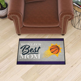 Phoenix Suns World's Best Mom Starter Mat Accent Rug - 19in. x 30in., 34192