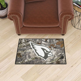 Arizona Cardinals Camo Starter Mat Accent Rug - 19in. x 30in., 34211