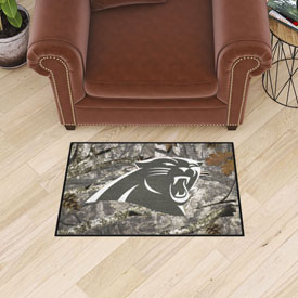 Carolina Panthers Camo Starter Mat Accent Rug - 19in. x 30in., 34215