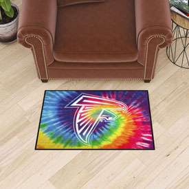 Atlanta Falcons Tie Dye Starter Mat Accent Rug - 19in. x 30in., 34244