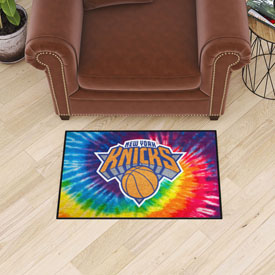 New York Knicks Tie Dye Starter Mat Accent Rug - 19in. x 30in., 34405