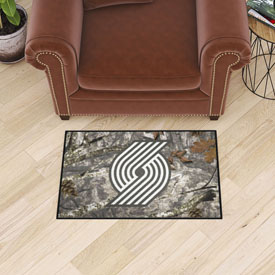 Portland Trail Blazers Camo Starter Mat Accent Rug - 19in. x 30in., 34414