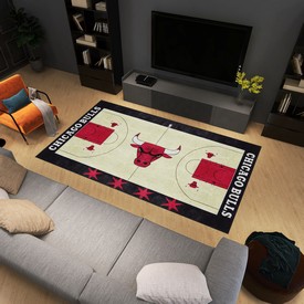 Chicago Bulls 6 ft. x 10 ft. Plush Area Rug, 34433