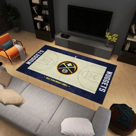 Denver Nuggets 6 ft. x 10 ft. Plush Area Rug, 34436