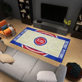 Detroit Pistons 6 ft. x 10 ft. Plush Area Rug, 34437