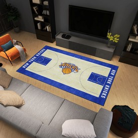 New York Knicks 6 ft. x 10 ft. Plush Area Rug, 34448