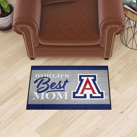 Arizona Wildcats World's Best Mom Starter Mat Accent Rug - 19in. x 30in., 34525