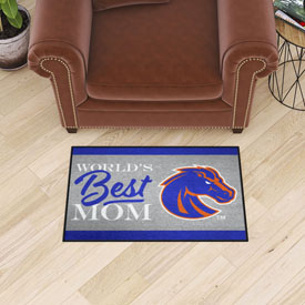 Boise State Broncos World's Best Mom Starter Mat Accent Rug - 19in. x 30in., 34530