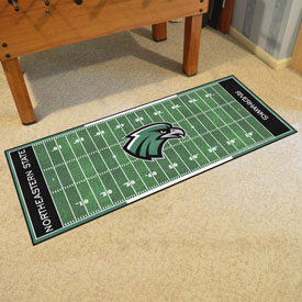 Northeastern State Riverhawks Field Runner Mat - 30in. x 72in., 34898