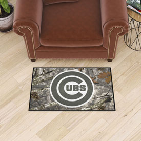 Chicago Cubs Camo Starter Mat Accent Rug - 19in. x 30in., 34920