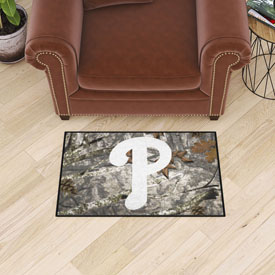 Philadelphia Phillies Camo Starter Mat Accent Rug - 19in. x 30in., 34952