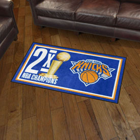 New York Knicks Dynasty Plush Area Rug, AGS-35118 New York Knicks Dynasty Plush Area Rug, AGS-35118