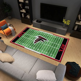 Atlanta Falcons 6 ft. x 10 ft. Plush Area Rug, 35138