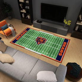 Chicago Bears 6 ft. x 10 ft. Plush Area Rug, 35142