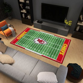 Kansas City Chiefs 6 ft. x 10 ft. Plush Area Rug, 35152