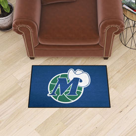 NBA Retro Dallas Mavericks Starter Mat Accent Rug - 19in. x 30in., AGS-35264 NBA Retro Dallas Mavericks Starter Mat Accent Rug - 19in. x 30in., AGS-35264