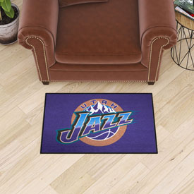 NBA Retro Utah Jazz Starter Mat Accent Rug - 19in. x 30in., AGS-35417 NBA Retro Utah Jazz Starter Mat Accent Rug - 19in. x 30in., AGS-35417