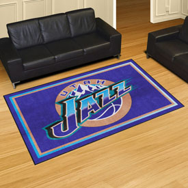 NBA Retro Utah Jazz 5ft. x 8 ft. Plush Area Rug, 35424