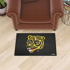 Retro NHL Boston Bruins Starter Mat Accent Rug - 19in. x 30in., AGS-35440 Retro NHL Boston Bruins Starter Mat Accent Rug - 19in. x 30in., AGS-35440