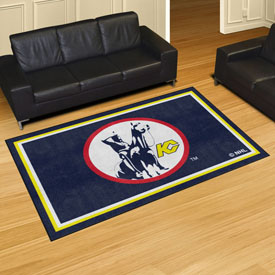 NHLRETRO Kansas City Scouts 5ft. x 8 ft. Plush Area Rug, 35509