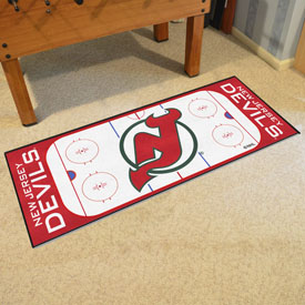 NHLRETRO New Jersey Devils Rink Runner - 30in. x 72in., 35550