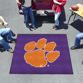 Clemson Tigers Tailgater Rug, Purple - 5ft. x 6ft., 35656 Clemson Tigers Tailgater Rug, Purple - 5ft. x 6ft., 35656
