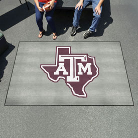 Texas A&M Aggies Ulti-Mat Rug, Gary - 5ft. x 8ft., 35864 Texas A&M Aggies Ulti-Mat Rug, Gary - 5ft. x 8ft., 35864