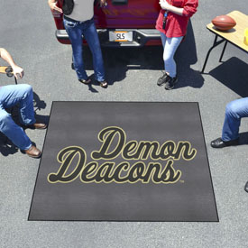 Wake Forest Demon Deacons Tailgater Rug, Script Wordmark - 5ft. x 6ft., 35947 Wake Forest Demon Deacons Tailgater Rug, Script Wordmark - 5ft. x 6ft., 35947