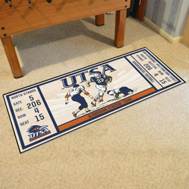 UTSA Roadrunners Ticket Runner Rug - 30in. x 72in., 35974