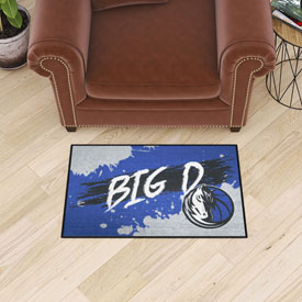 Dallas Mavericks Slogan Starter Mat Accent Rug - 19in. x 30in., 35990