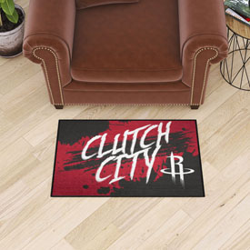 Houston Rockets Slogan Starter Mat Accent Rug - 19in. x 30in., 35994