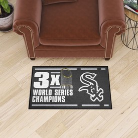 Chicago White Sox Dynasty Starter Mat Accent Rug - 19in. x 30in., 36035