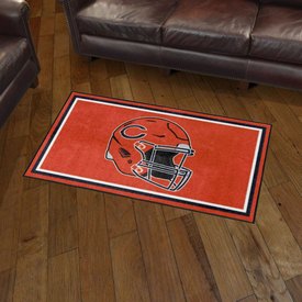 Chicago Bears Plush Area Rug - Orange, AGS-36150 Chicago Bears Plush Area Rug - Orange, AGS-36150