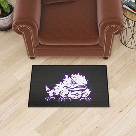 TCU Horned Frogs Starter Mat Accent Rug - 19in. x 30in., 36568