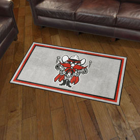 Texas Tech Red Raiders Plush Area Rug, AGS-36584 Texas Tech Red Raiders Plush Area Rug, AGS-36584